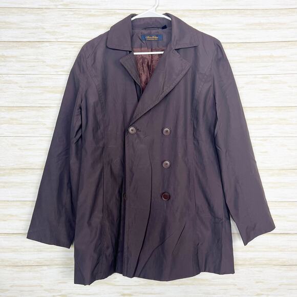 Brooks Brothers Men's Water Resistant Double Breasted Jacket - Picture 1 of 7